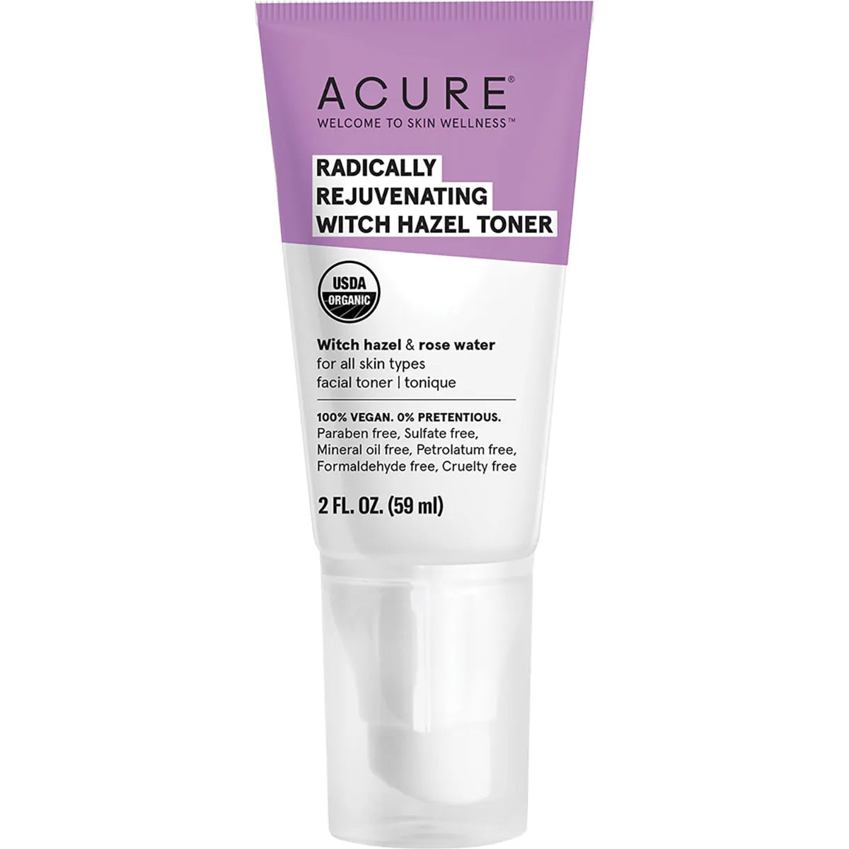 Acure Radically Rejuvenating Witch Hazel Toner 59ml