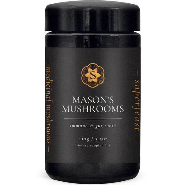 Superfeast Mason&#39;s Mushrooms Immune &amp; Gut Tonic 100g Oral Powder